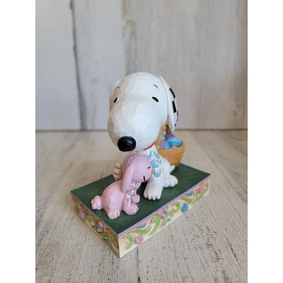 Jim Shore Easter surprises 6007938 Snoopy spring eggs Enesco - Picture 2 of 7